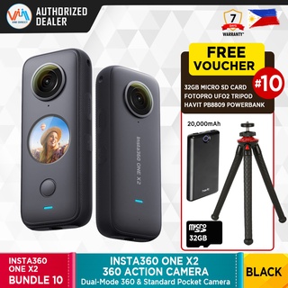 INSTA360 ONE X2 POCKET 360 MOTOVLOGGING STEADY Action CAM Camera for vlog (FREE Memory Card 32GB)