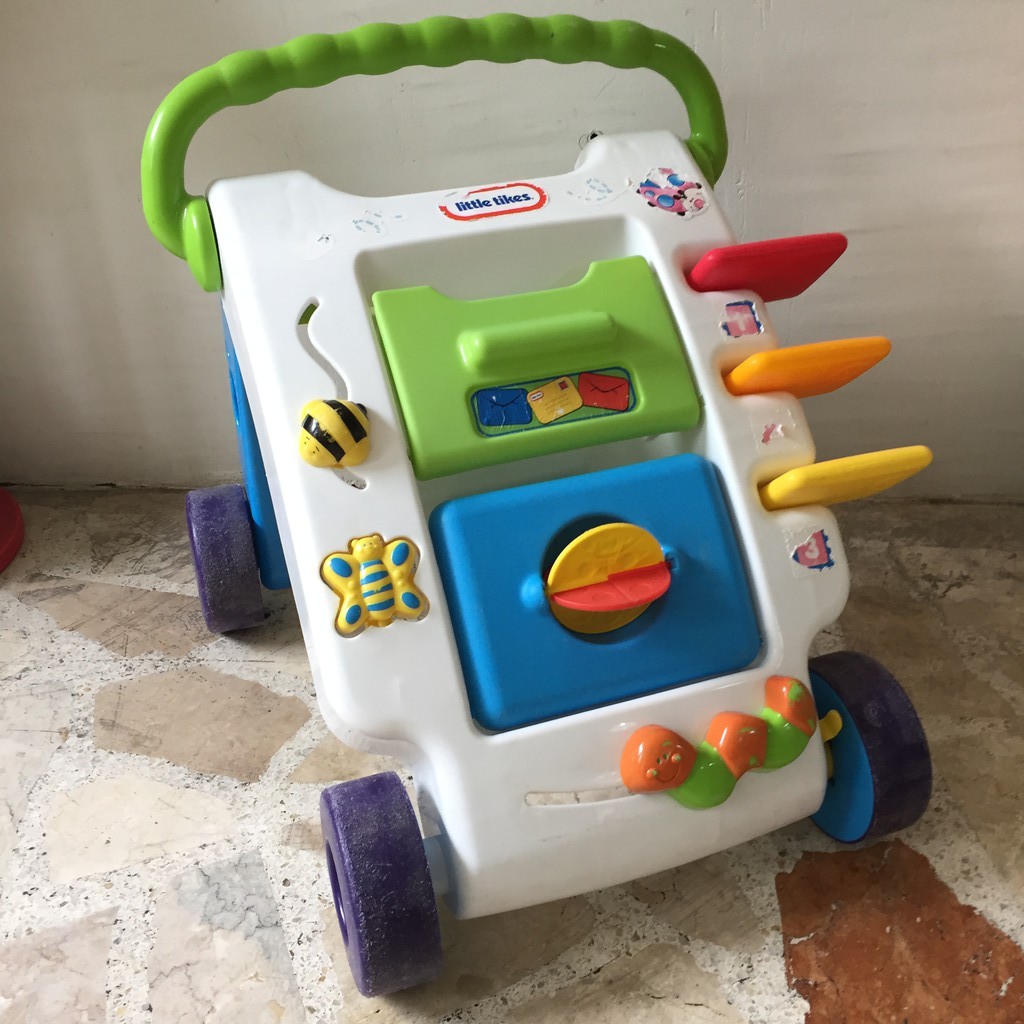 little tikes wide tracker activity walker