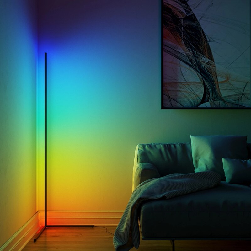 modern corner floor lamp