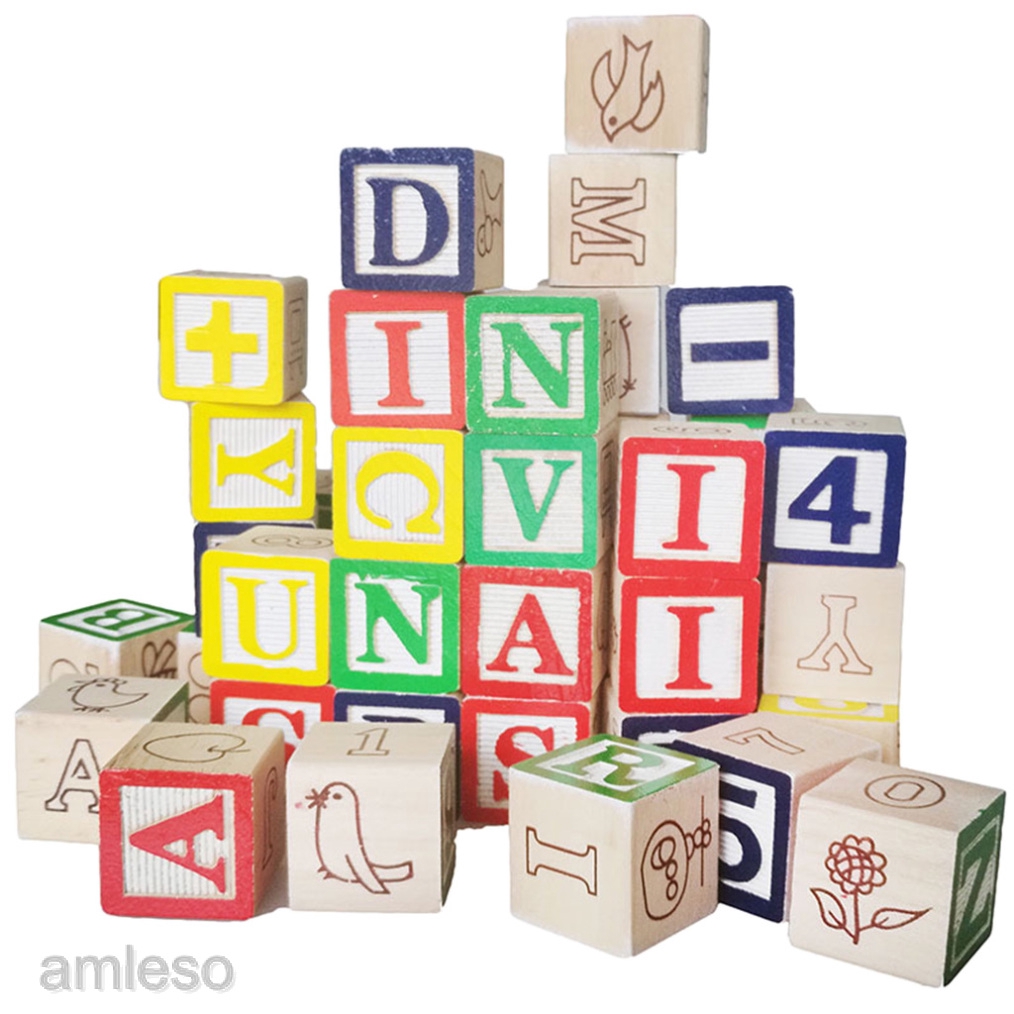wooden baby blocks