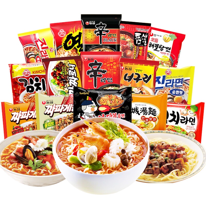 South Korea Imported Samyang Turkey Noodle Nongsim Shin Ramen Noodles ...