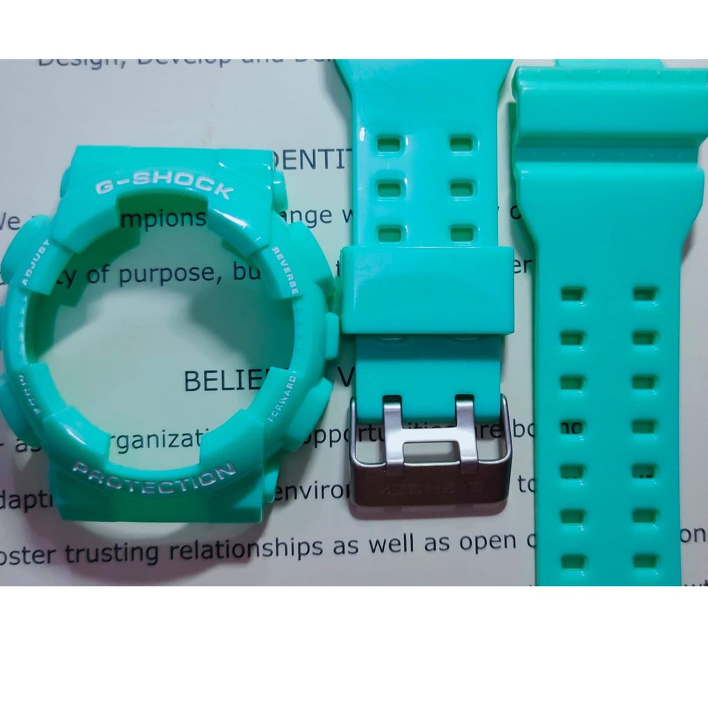 g shock mint green