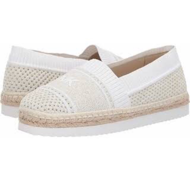 mk espadrilles white