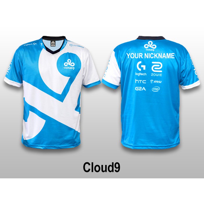 cloud 9 esports jersey