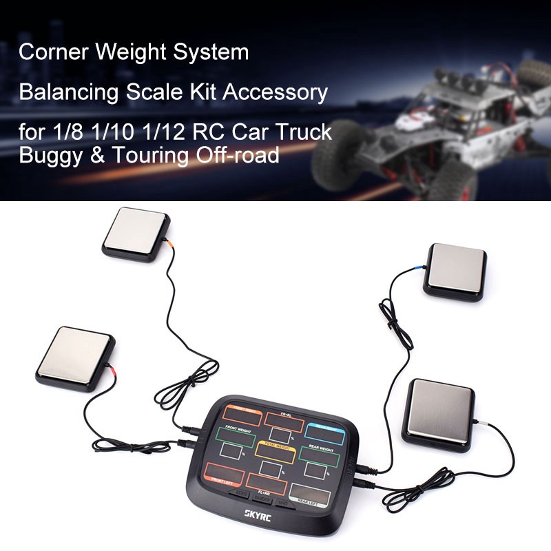 sky rc corner weight scales