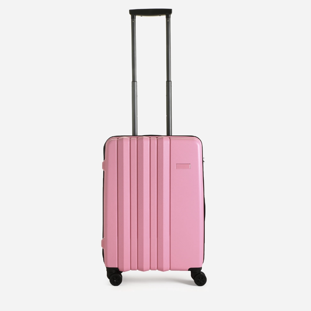 pink hard case carry on luggage