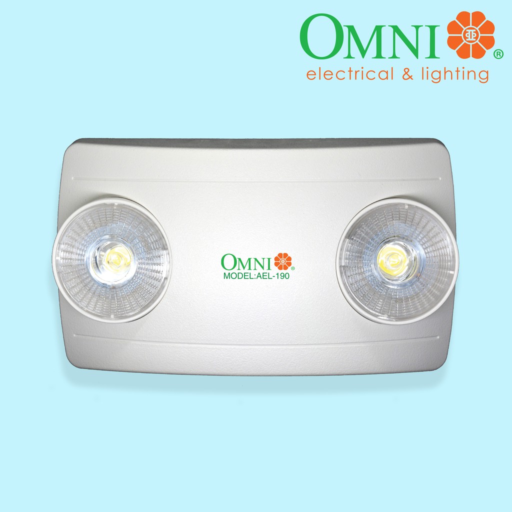 Omni Automatic Emergency Light AEL190 Shopee Philippines
