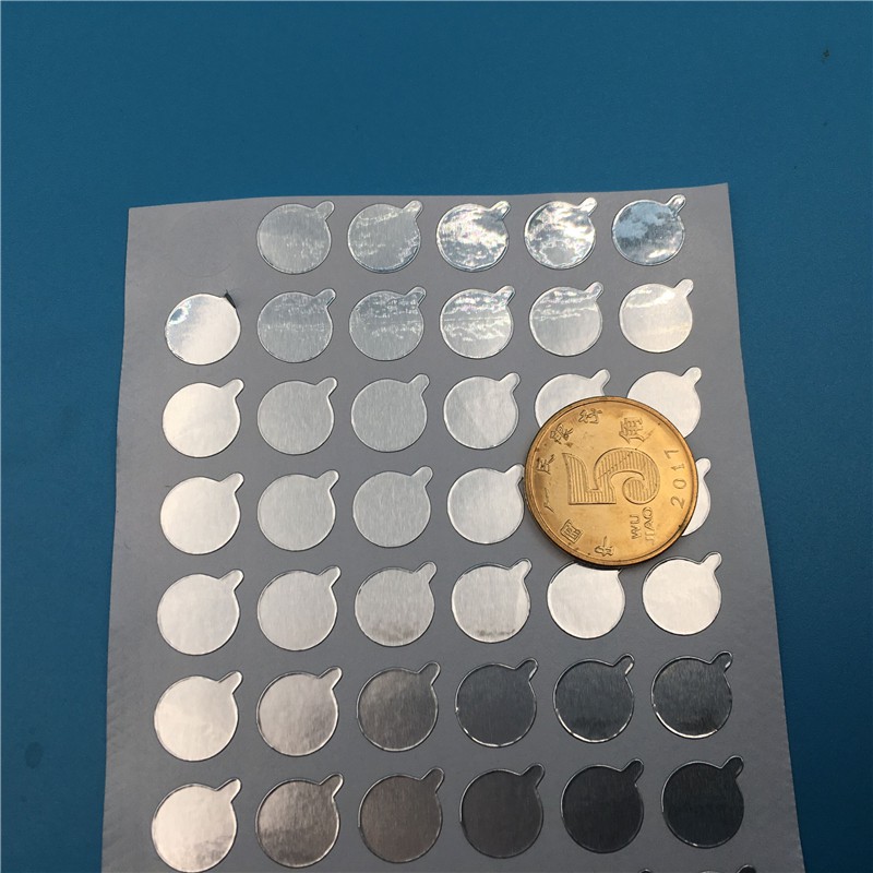 100 pcs Sticker aluminum foil seal accessories Leak prevention Seal sticker