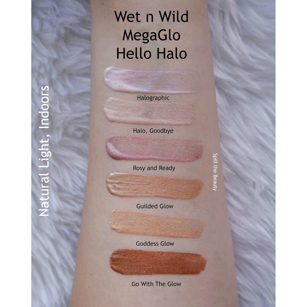 wet n wild megaglo hello halo liquid highlighter