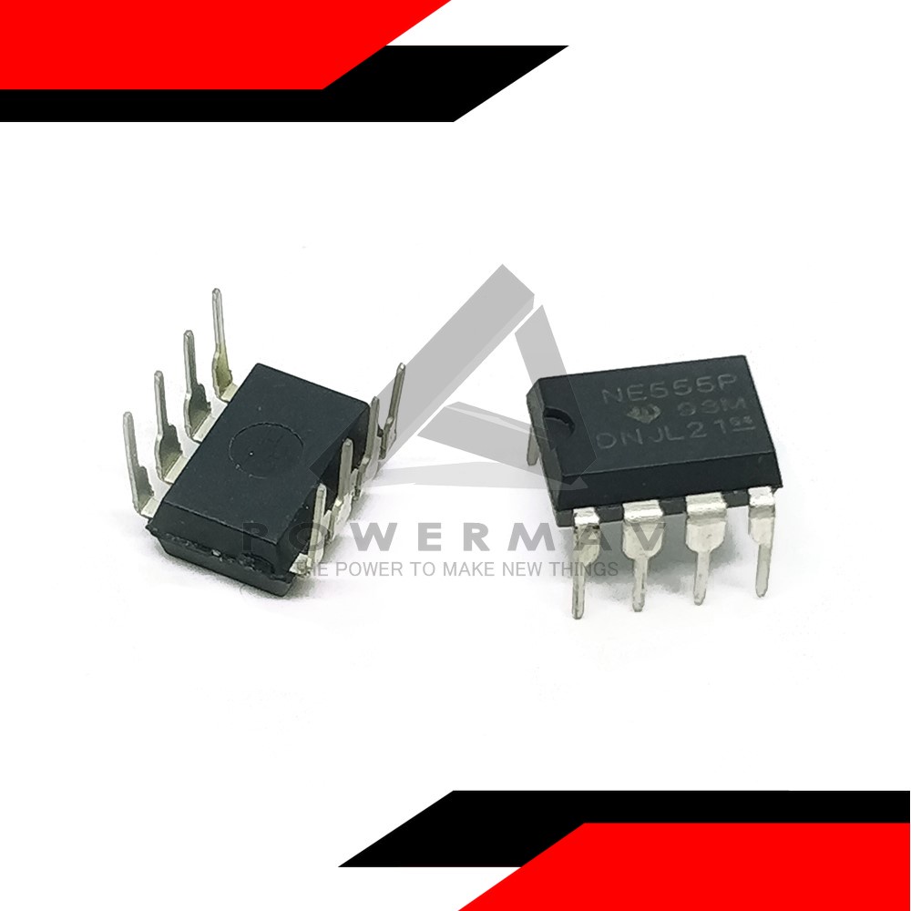 2pcs ne555 TIMER IC NE555p LM555p Dip IC 555 Chip DIP DIP-8 Frequency ...