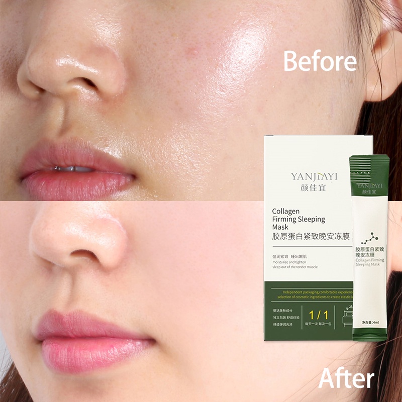 20Pcs Collagen Firming Sleeping Mask original Firming Sleeping Mask No