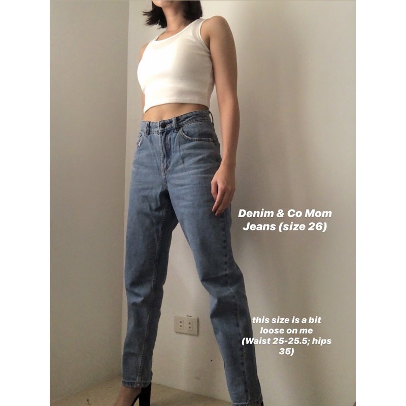 denim co mom jeans
