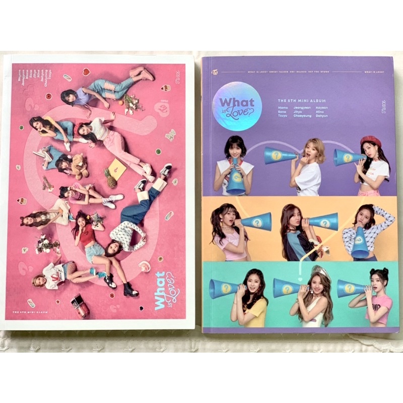 Unsealed Official Twice What Is Love Album - Nayeon / Tzuyu CD Plate ...