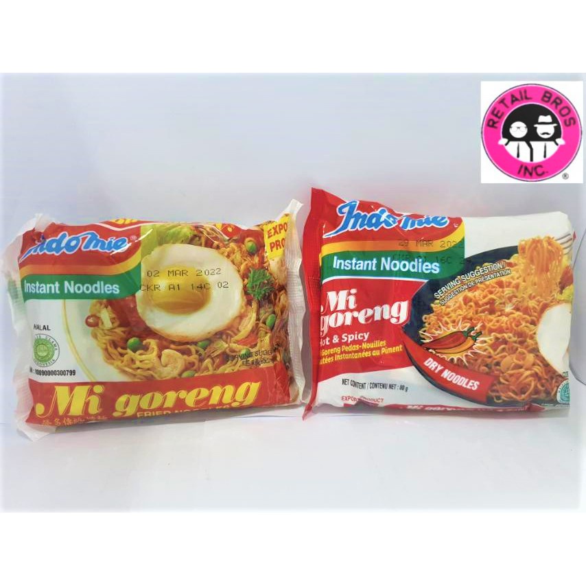 Indomie Mi Goreng Instant Noodles 85g | Shopee Philippines