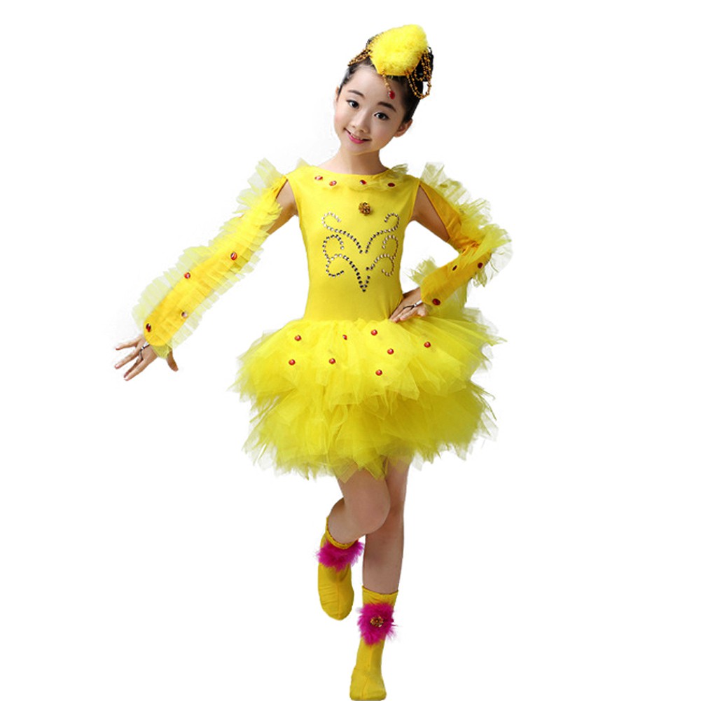 yellow tutu outfit