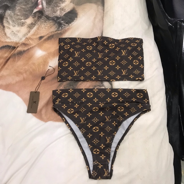 louis vuitton two piece swimsuit