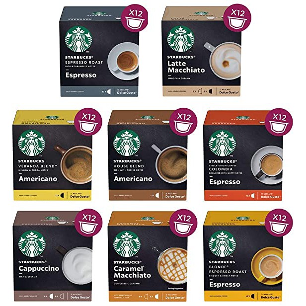 dolce gusto starbucks capsules