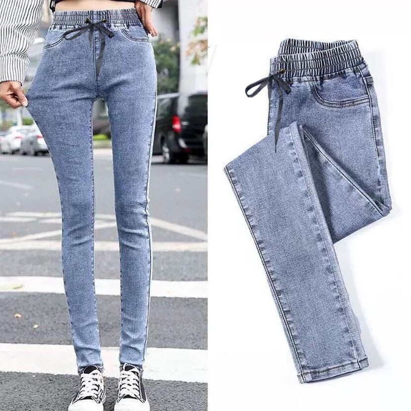 super stretch jeans high waist