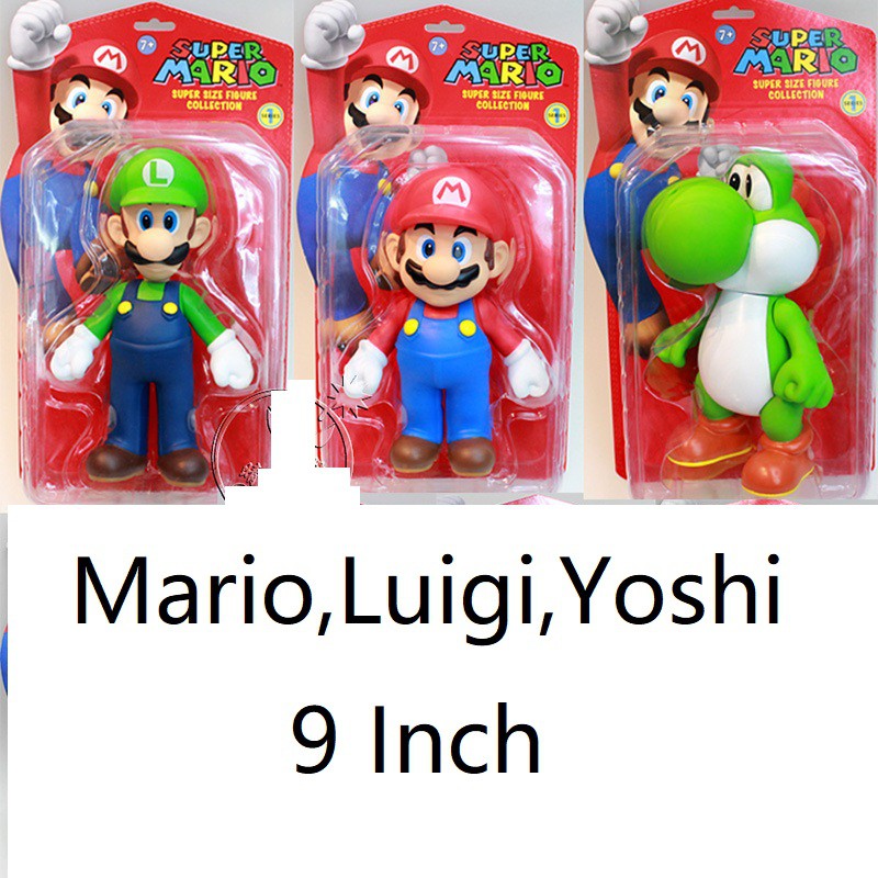 mario and luigi figures