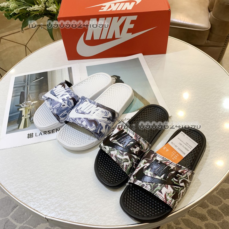 nike camouflage slippers