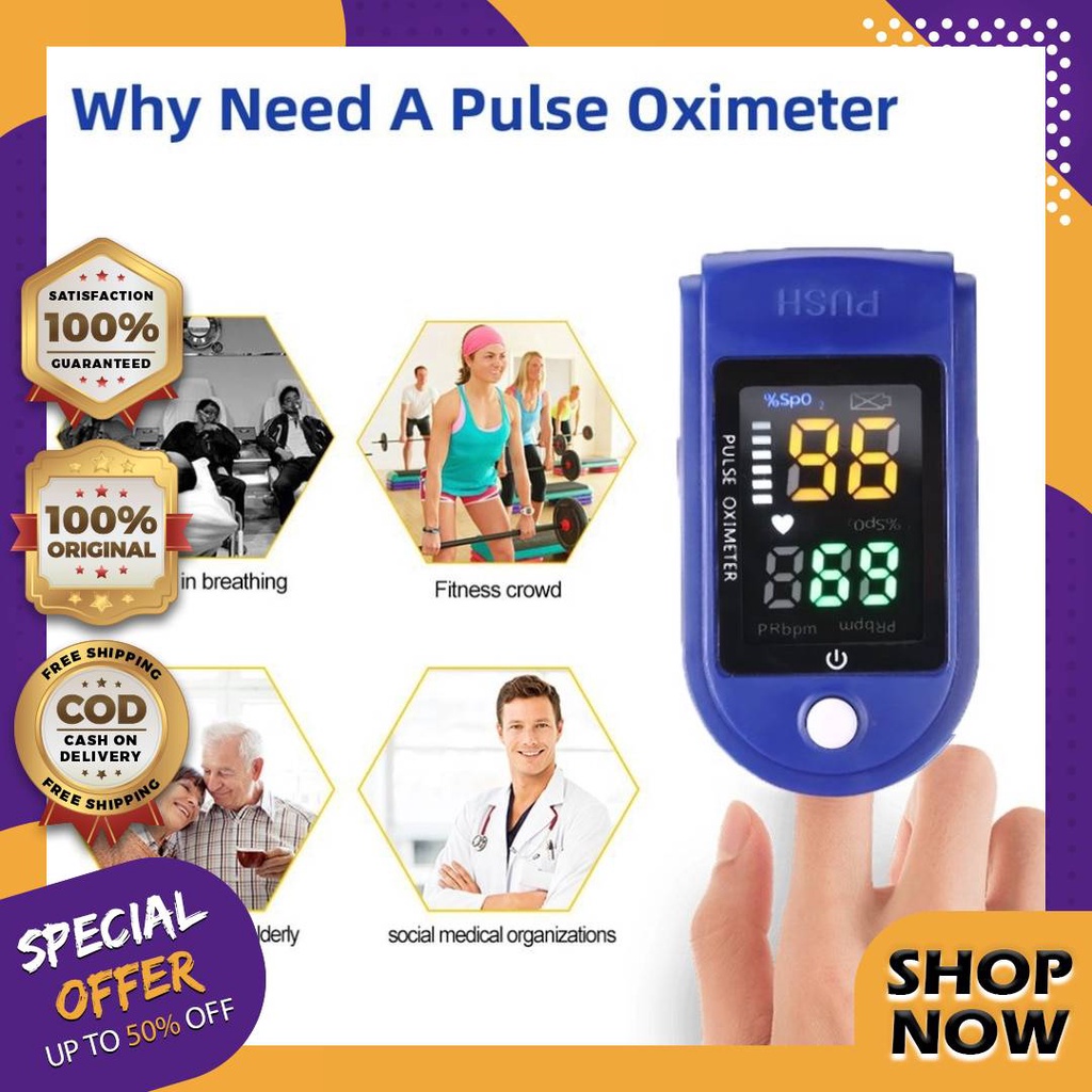 Best Promo Original Japan Mini Portable Finger Pulse Oximeter