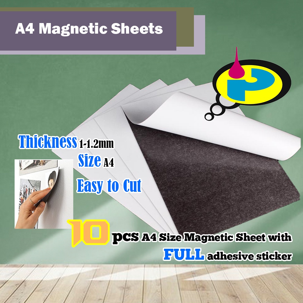 10pcs Ref Sheet With Full Adhesive A4 Size Shopee Philippines