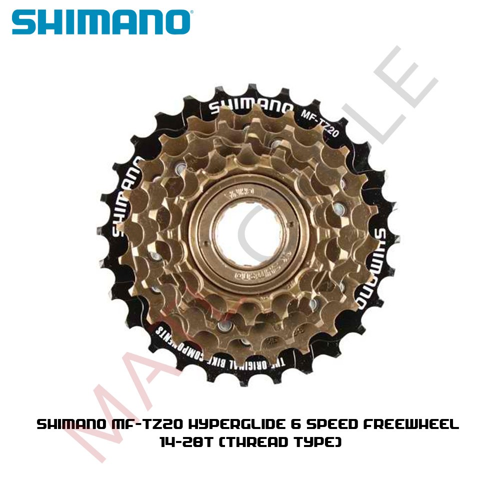 shimano 6 speed cassette