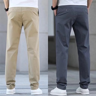 LSB# Korean chino pants high quality men's casual comfortable pants #7