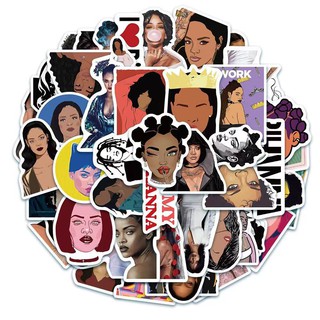 50pcs Female Singer Graffiti Stickers Girl Super Star Great Rihanna stickers
