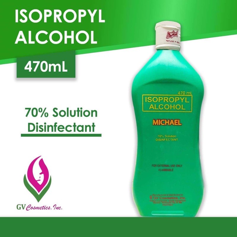 Michael Isopropyl Alcohol 470ml Shopee Philippines