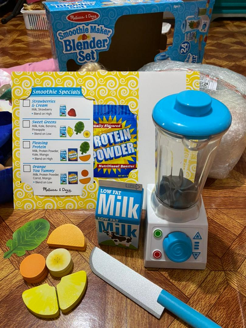 Melissa & Doug Smoothie Maker Blender Set | Shopee Philippines