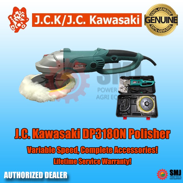 SALE! J.C. Kawasaki Disc Polisher/Buffing Machine DP3180N Shopee