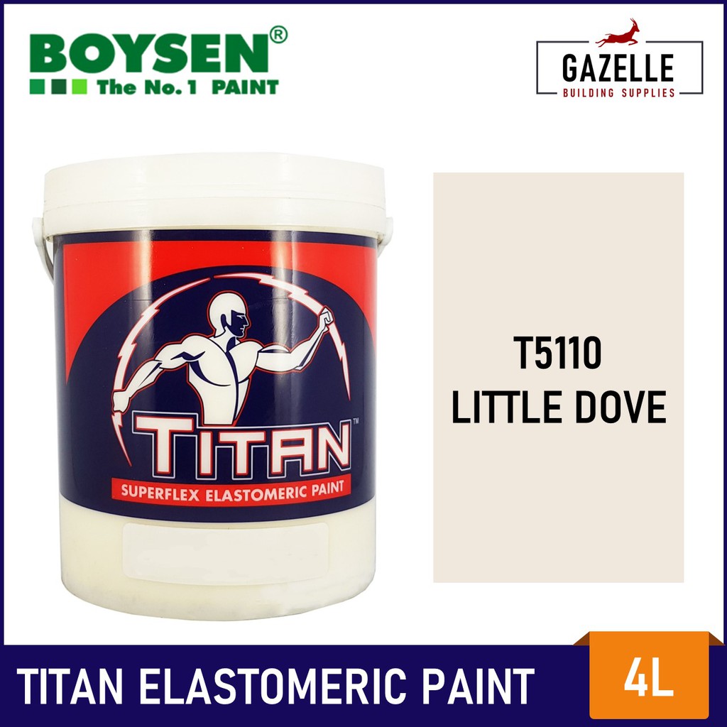 Titan Superflex Elastomeric Paint 4l Part 1 Shopee Philippines