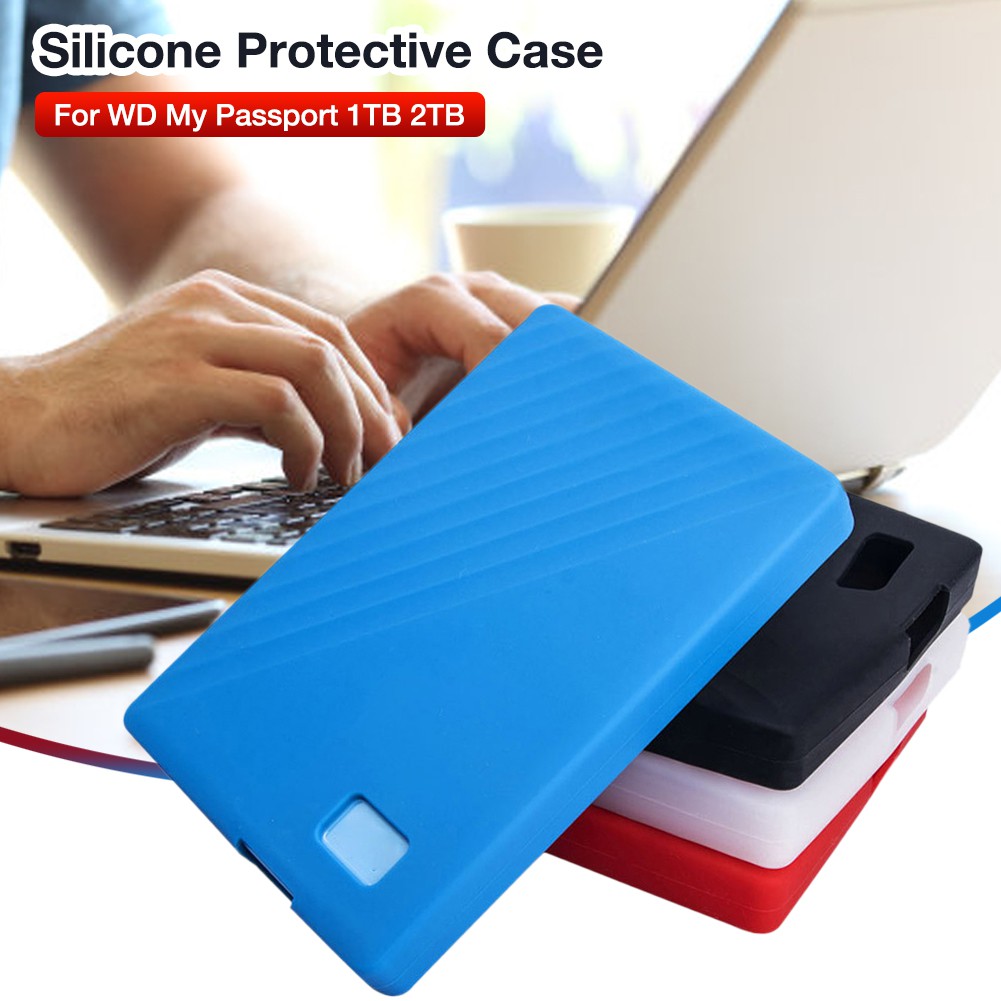For WD My Passport 1TB 2TB 500GB GDrive Hard Drive Case Silicone