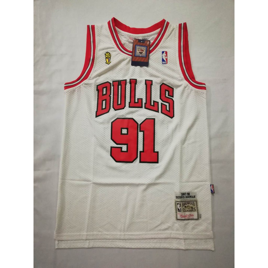 rodman bulls jersey