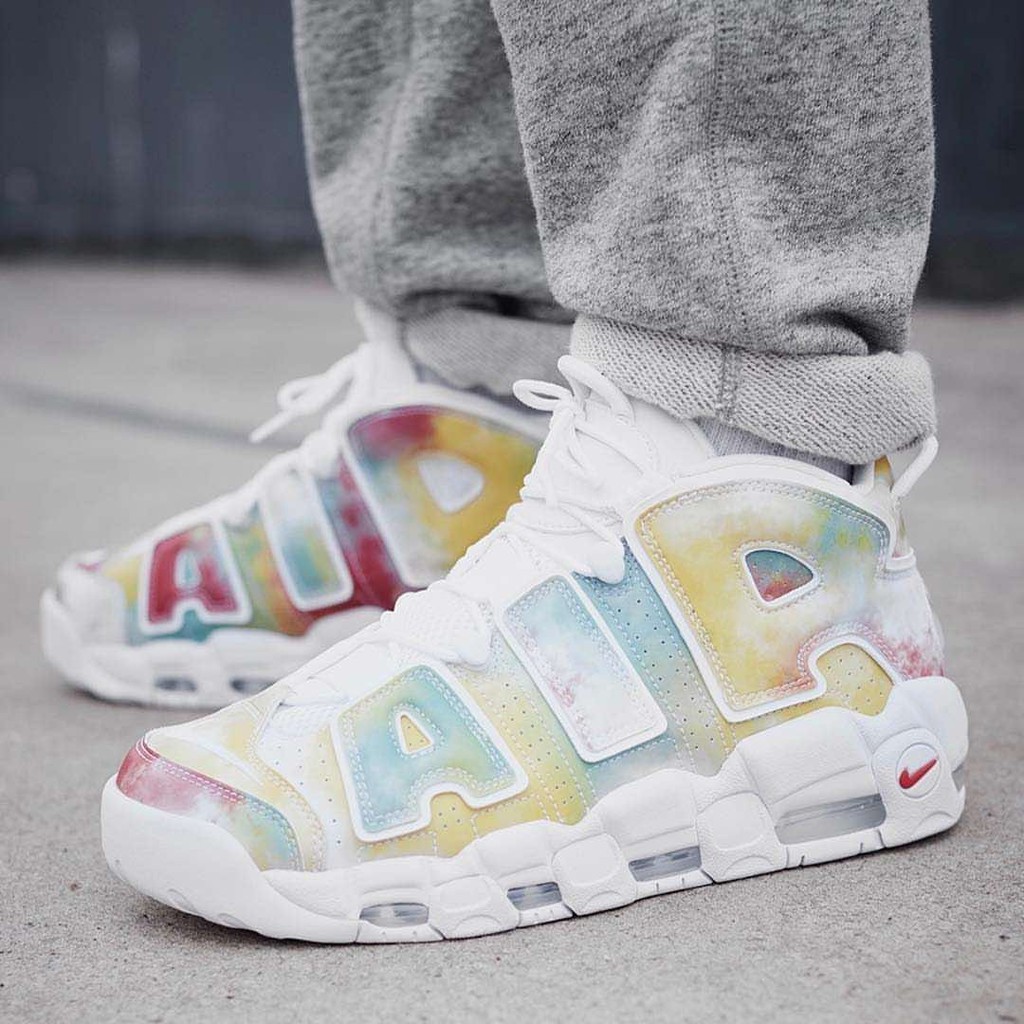 colorful nike uptempo