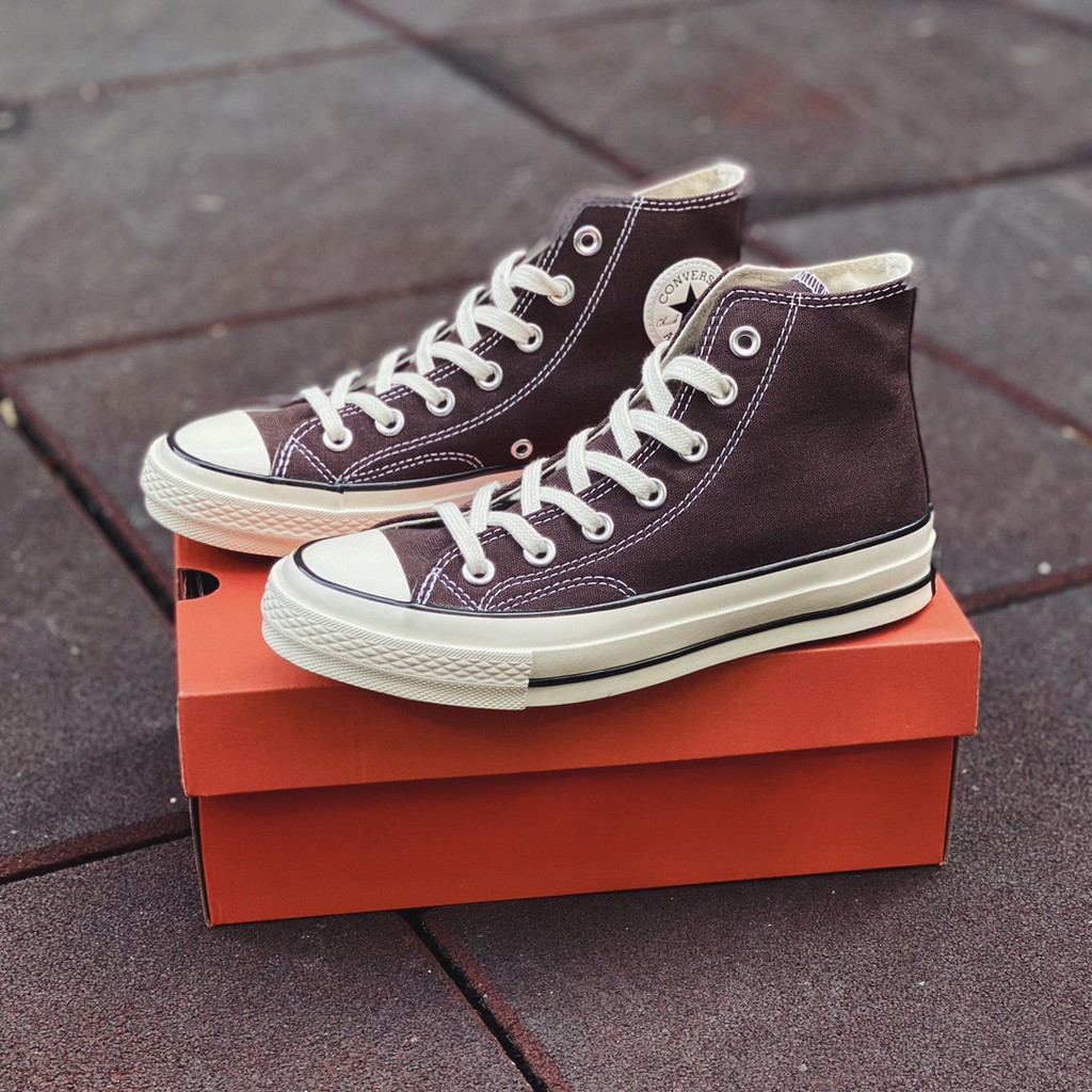 mocha brown converse