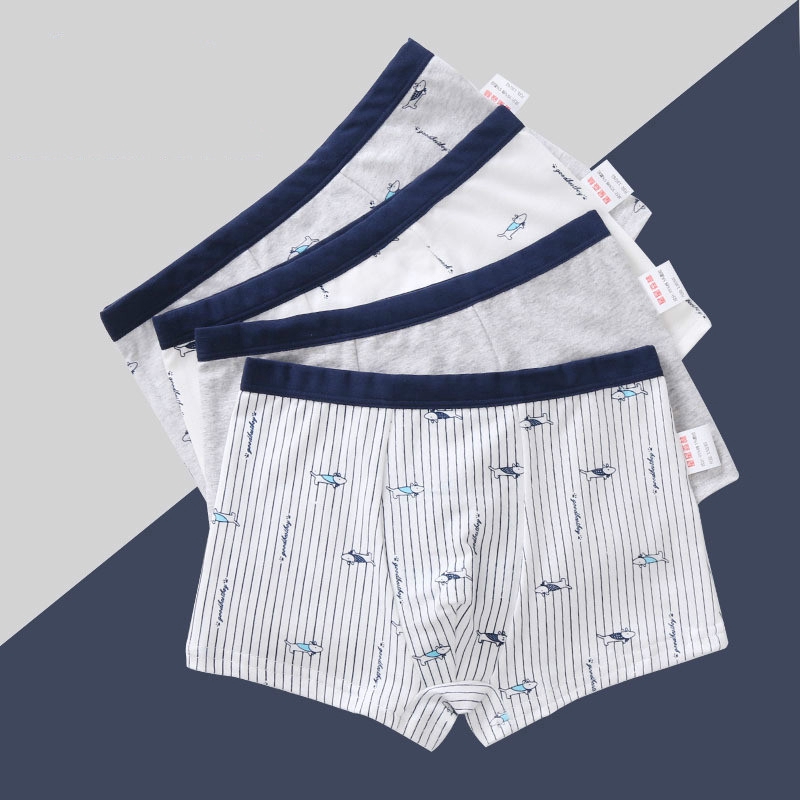 Teenage Boys Boxers Shorts Kids Cartoon Underwear Cute Baby Boys Panties Casual Children Underwear Shopee Philippines