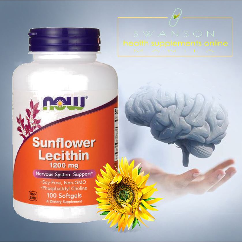 Sunflower Lecithin 1200mg 100 Sgels Shopee Philippines