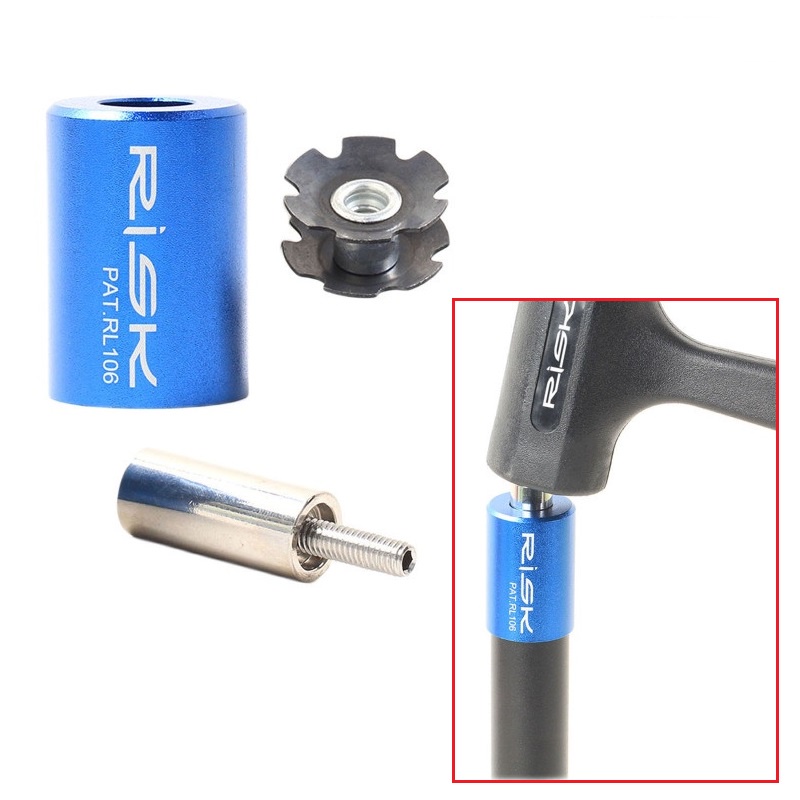 RISK Bicycle Fork Star Nut Setting Installer with Special Screw and ...