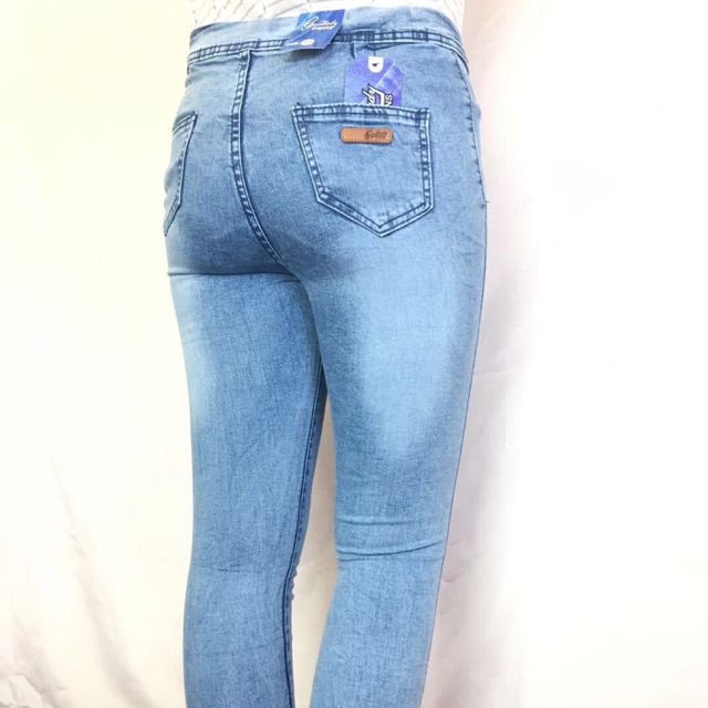 designer light blue jeans