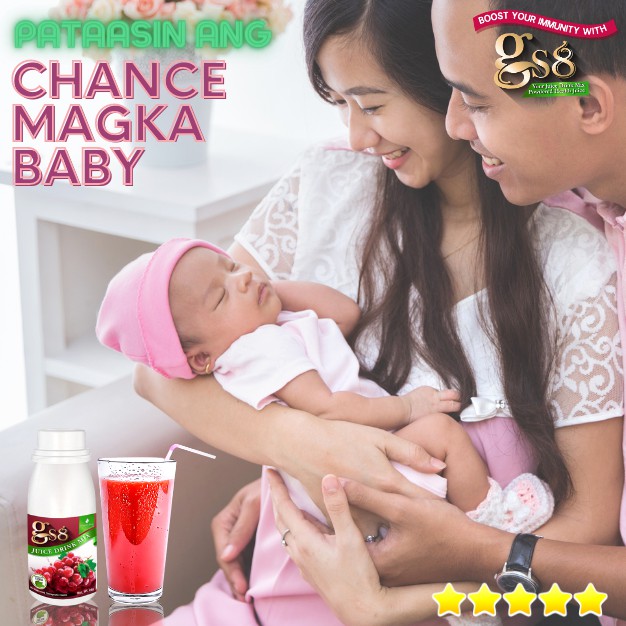 GS8 health drink grape juice for fertility and immunity, anti oxidant