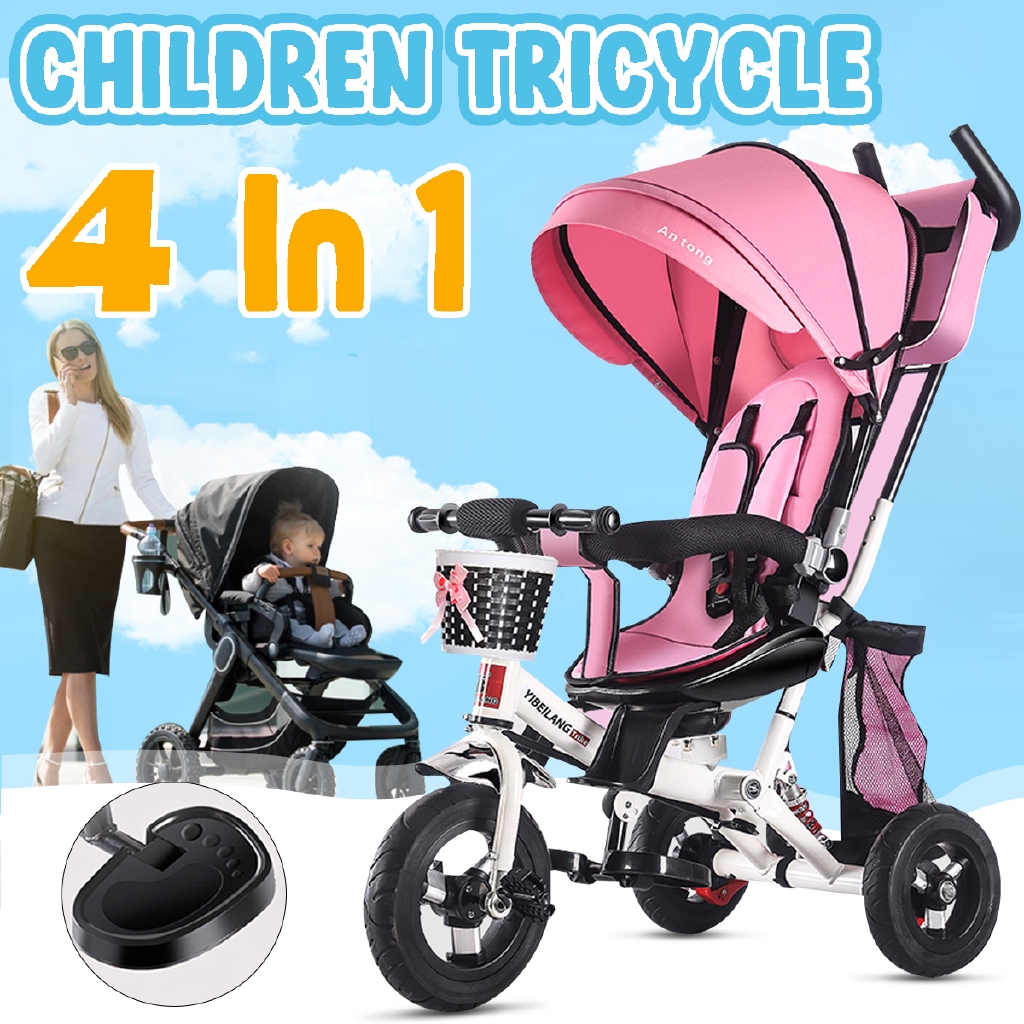 4 in 1 stroller trike