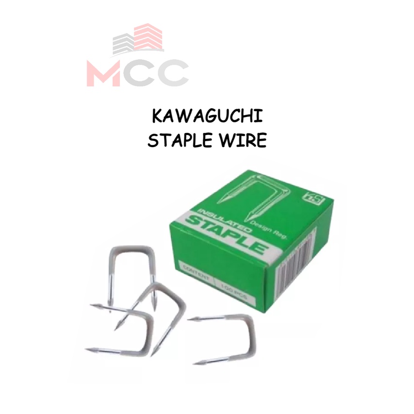 Kawaguchi Staple Wire I Insulated 1/2, 3/4, 1 | Shopee Philippines