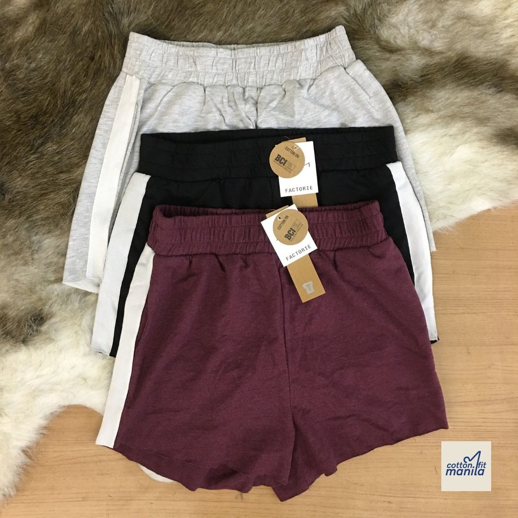 high waisted lounge shorts