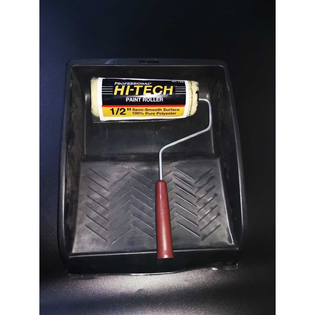 PVC Paint Tray W/ HITECH PAINT ROLLER W /HANDLE 7"& 9" Shopee Philippines