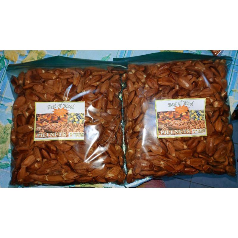 Raw Pili Nuts Without Shell but with Skin 500g Shopee Philippines