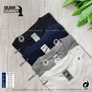 GILDAN HAMMER 100% Cotton Plain Shirt (Black, White, Others - XS to 3XL) #8
