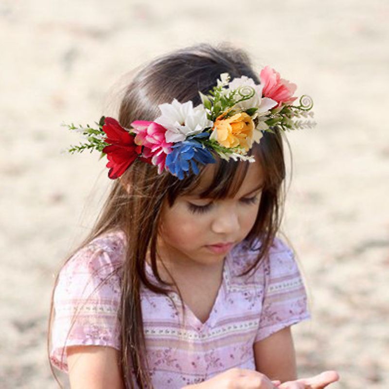 flower tiara headband