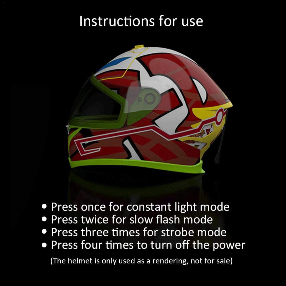 FLASH  REFLECTIVE MOTORCYCLE HELMET DECAL.2 FOR 1 PRICE